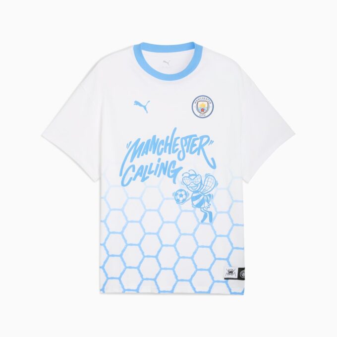 HOOPS x Manchester City herre basketballtrøye