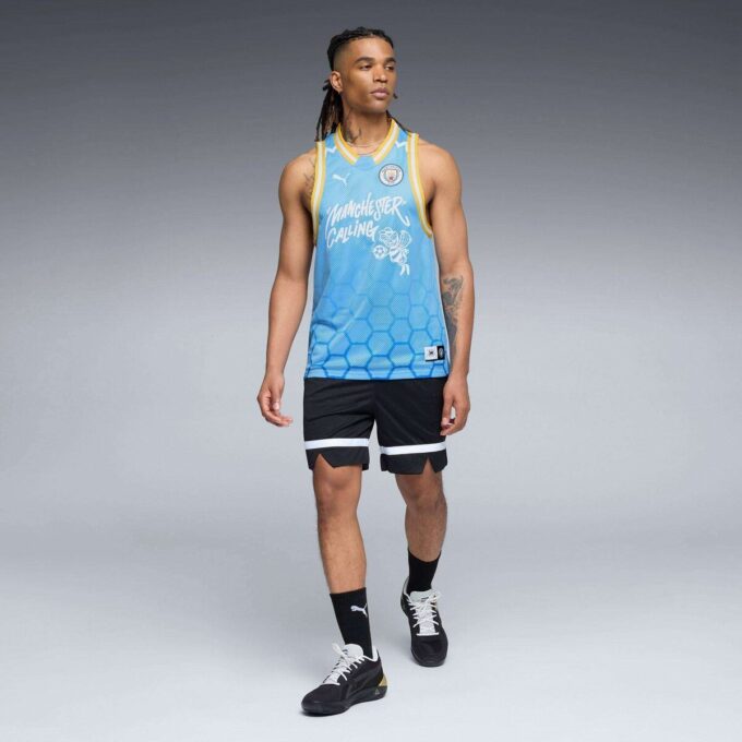 HOOPS x Manchester City herrebasketballdrakt