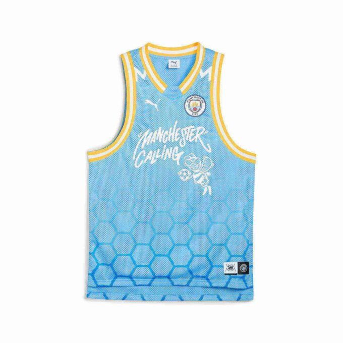 HOOPS x Manchester City herrebasketballdrakt