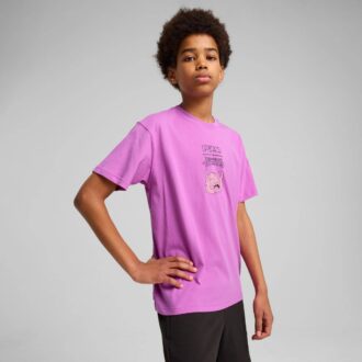 HOOPS x TMNT avslappet t-skjorte med grafikk til store barn