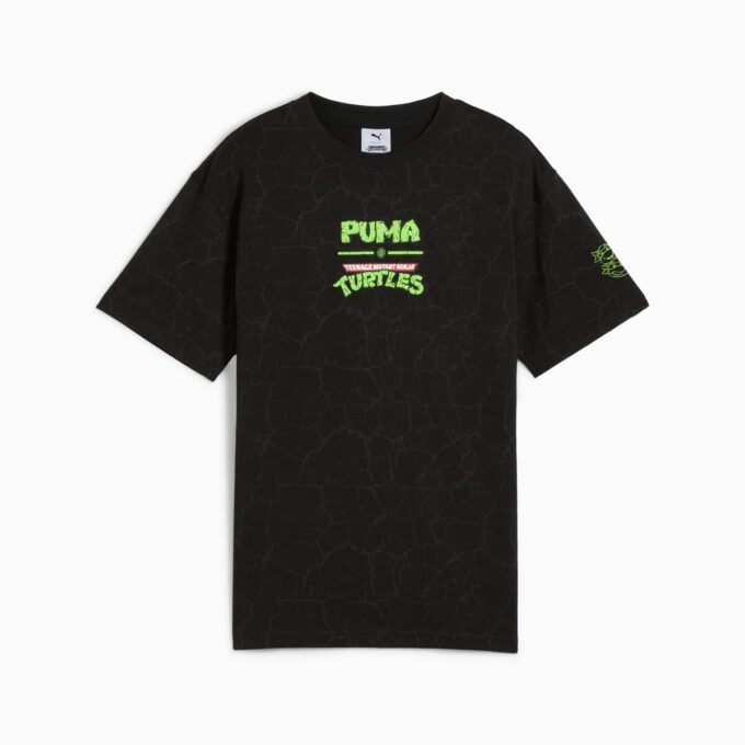 HOOPS x TMNT avslappet t-skjorte med heldekkende trykk for store barn