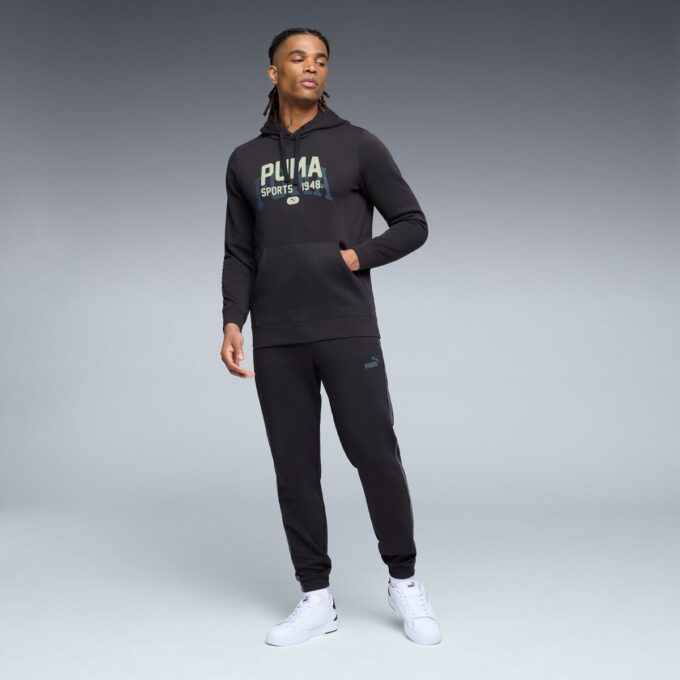 House of Graphics Menn Fleece Hettegenser