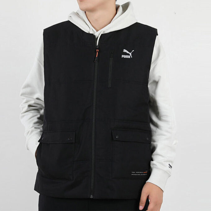 Interstellar Padded Gilet Casual Stay Warm-vest Svart