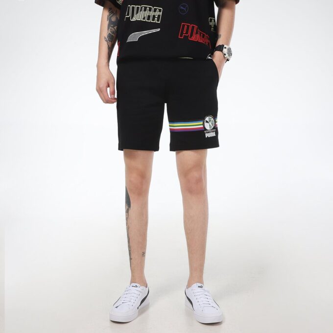 INTL Graphic Shorts «Svart og hvit»