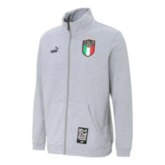 Italia FIGC PUMA Ftbl Culture Jakke «Grå»