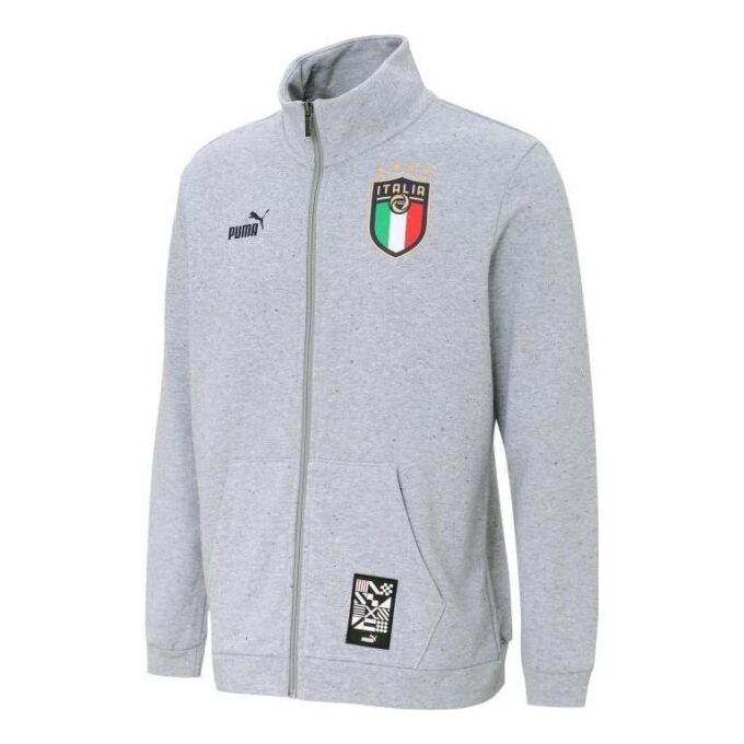 Italia FIGC PUMA Ftbl Culture Jakke «Grå»