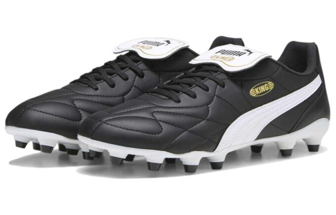 King TOP FG Fotballsko &laquo;Svart Hvit&raquo;