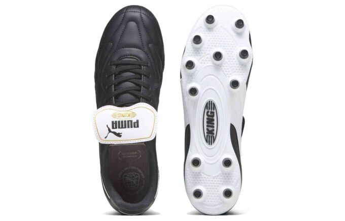 King TOP FG Fotballsko &laquo;Svart Hvit&raquo;