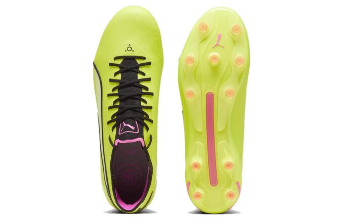 King Ultimate FG/AG Fotballsko &laquo;Solar Yellow Black&raquo;