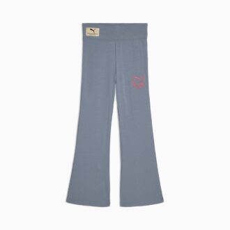Klassepakke Små barneleggings med høy midje og utsving