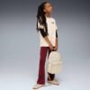 Klassepakke store barneleggings med utsving