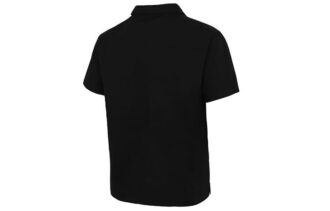 Klassikere Oversized Kortermet Poloskjorte &laquo;Svart&raquo;