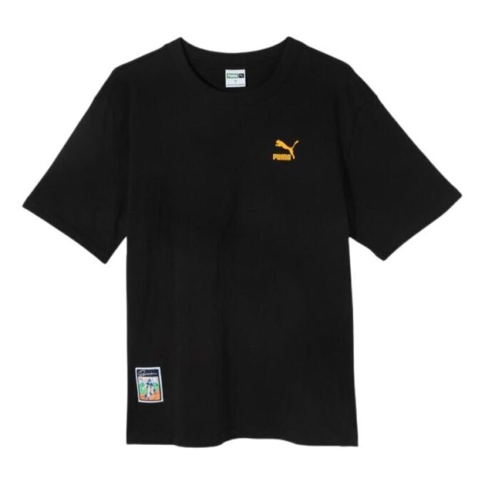 Klassisk PC Graphic T-skjorte «Svart»