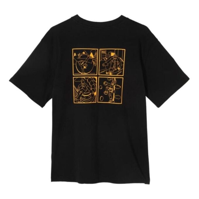 Klassisk PC Graphic T-skjorte «Svart»