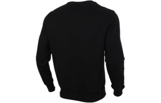 Klassisk Printed Pullover Fleece Herre Svart/Gull