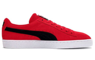 Klassisk semsket skinn «Ribbon Red»