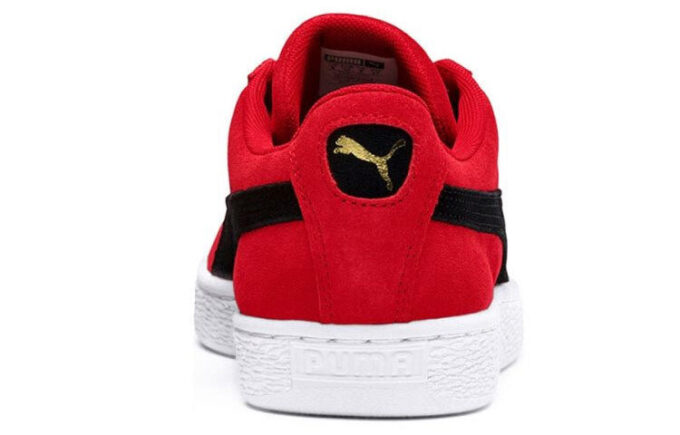 Klassisk semsket skinn «Ribbon Red»