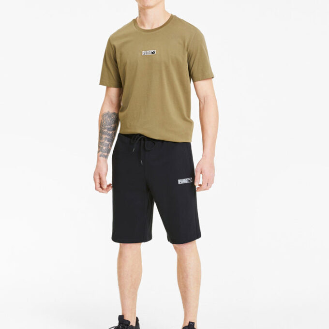 Klassiske Logo Shorts &laquo;Svart Hvit&raquo;