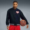 Klistremerkepakke Herre Basketball Varsity Jakke