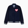 Klistremerkepakke Herre Basketball Varsity Jakke