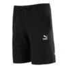 Klubbshorts Brodert Logo Avslappet Sport Svart