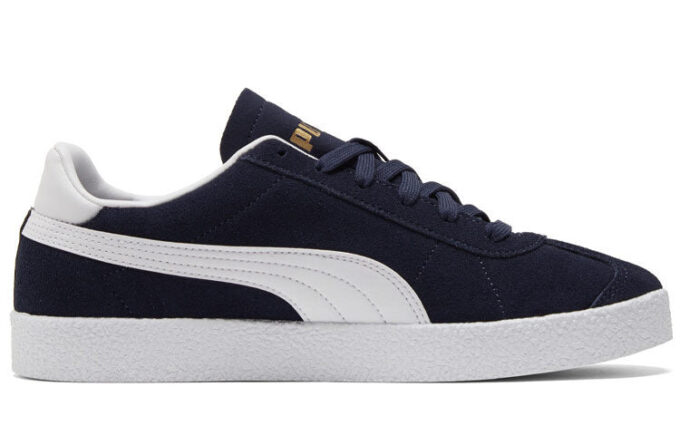 Klubbsneakers Blå/Hvit