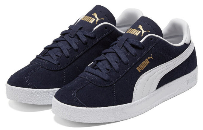 Klubbsneakers Blå/Hvit
