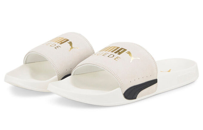 Lead Cat 2.0 Suede Classic Slides &laquo;Marshmallow&raquo;