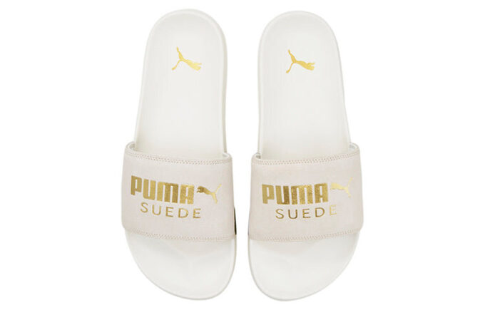 Lead Cat 2.0 Suede Classic Slides &laquo;Marshmallow&raquo;