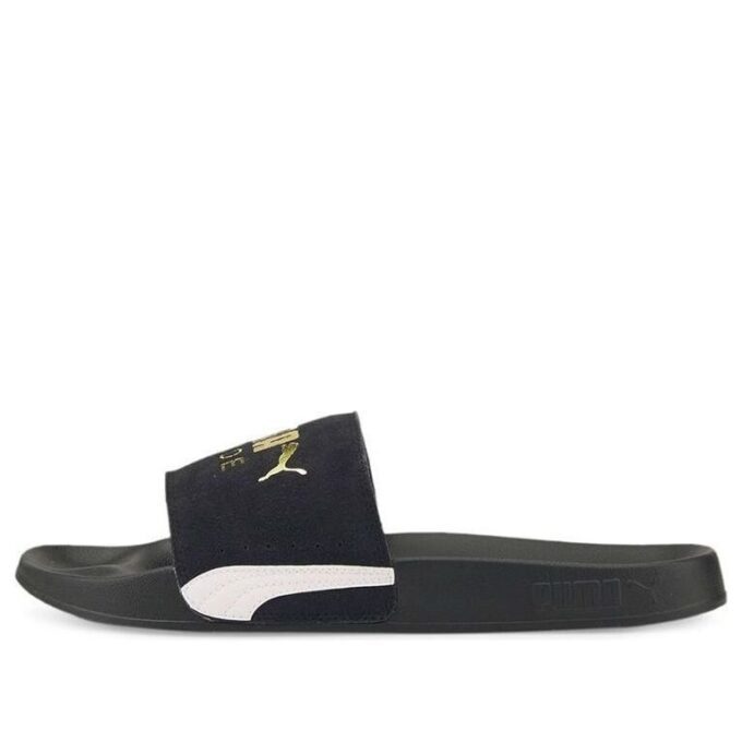 Leadcat 2.0 Suede Classic Slides &laquo;Svart&raquo;