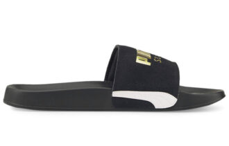 Leadcat 2.0 Suede Classic Slides &laquo;Svart&raquo;