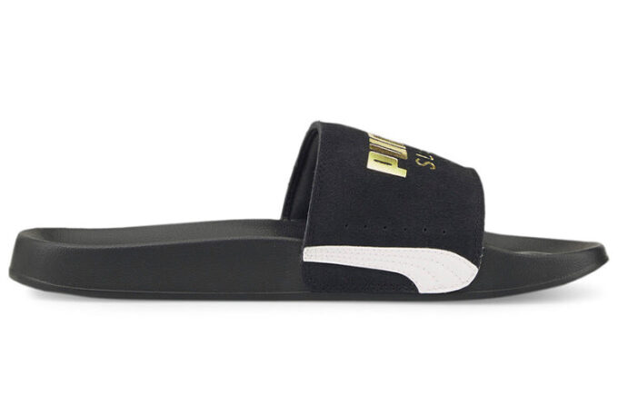 Leadcat 2.0 Suede Classic Slides &laquo;Svart&raquo;