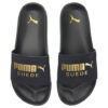 Leadcat 2.0 Suede Classic Slides &laquo;Svart&raquo;