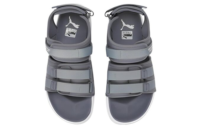 Leadcat City sandal &laquo;Grå flis&raquo;