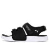 Leadcat City Sandal &laquo;Svart Hvit&raquo;