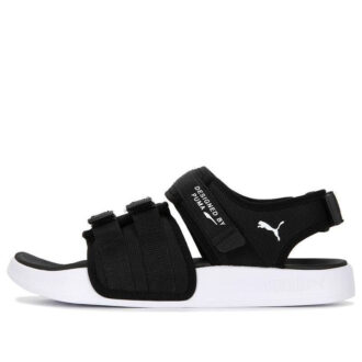 Leadcat City Sandal &laquo;Svart Hvit&raquo;