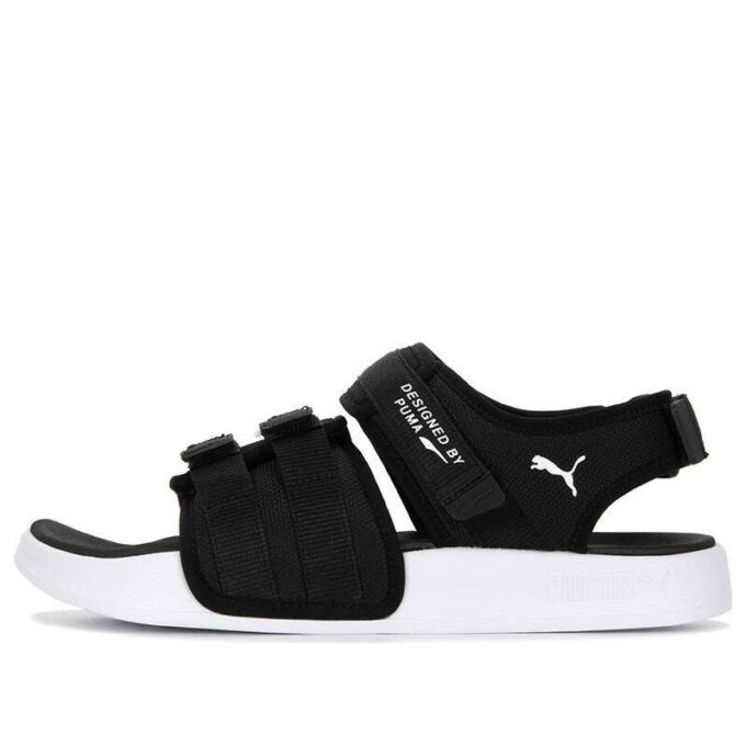 Leadcat City Sandal &laquo;Svart Hvit&raquo;