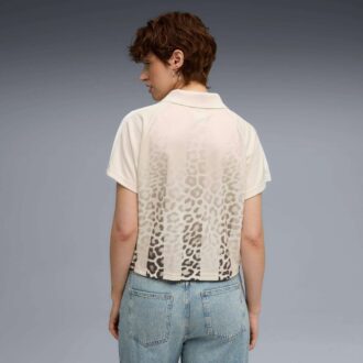 Leopard Luxe Dametrøye med dyreprint