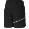 Lett vevd 7″ løpeshorts &laquo;Svart&raquo;