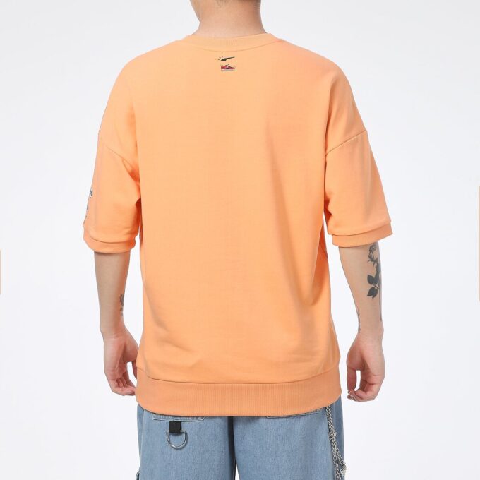 Logo Essentials T-skjorte «Oransje Hvit»