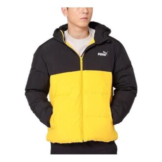 Logo Puffer Dunjakke «Gul»