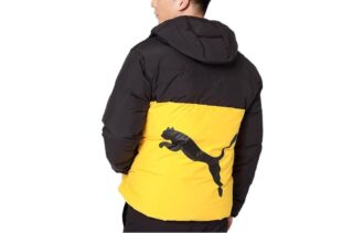 Logo Puffer Dunjakke «Gul»
