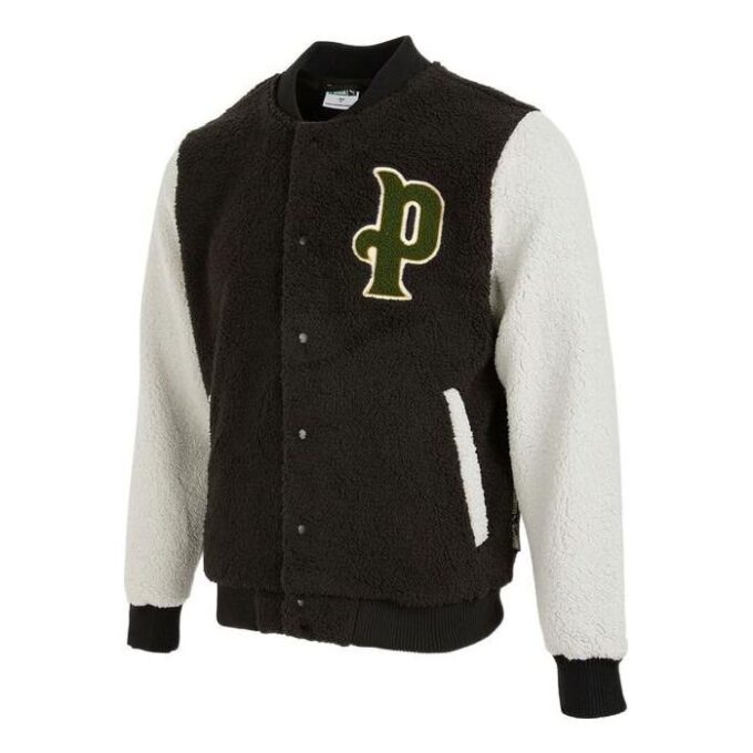 Logo Sherpa Baseballjakke «Svart»