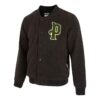 Logo Sherpa Baseballjakke «Svart»