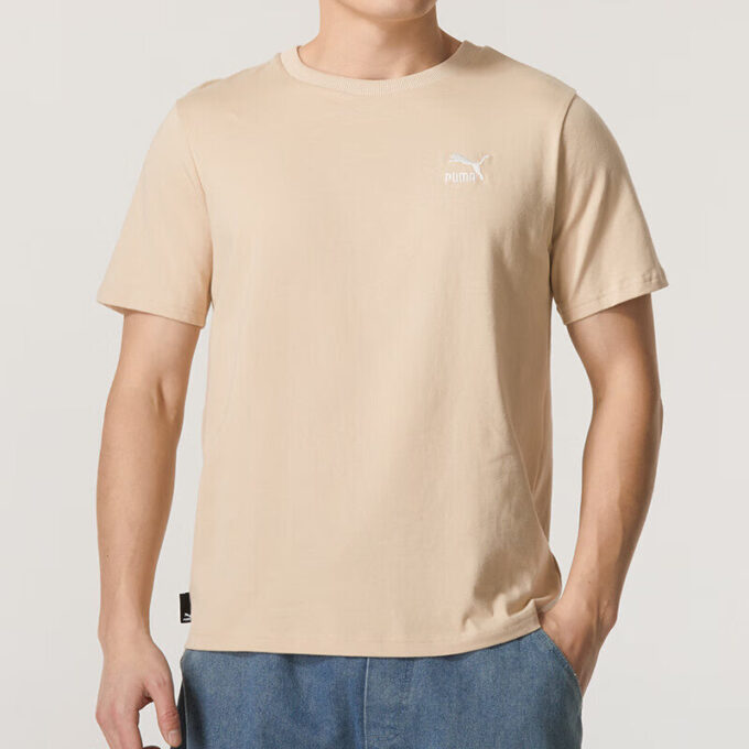 Logo Sports-T-skjorte «Khaki»