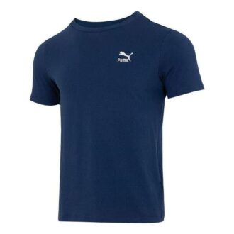 Logo Sports T-skjorte «Marineblå»