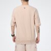 Logo T-skjorte «Beige Svart»
