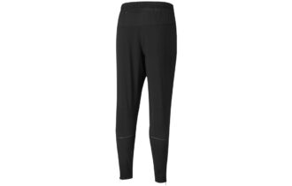 Løpebukse med avsmalnende vev &laquo;Svart&raquo;