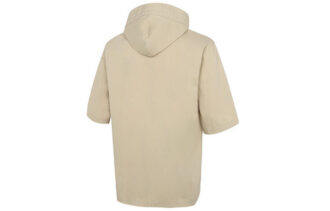 Løs hettegenser, fritidsjakke, kortermet, &laquo;Beige&raquo;