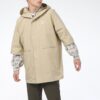 Løs hettegenser, fritidsjakke, kortermet, &laquo;Beige&raquo;